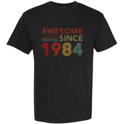 Turning 40 Birthday Decorations 40th Bday 1984 Birthday Garment-Dyed Heavyweight T-Shirt