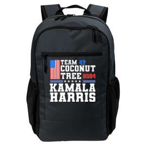 Team 47 Coconut Tree 2024 Kamala Harris 2024 Election Daily Commute Backpack