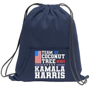 Team 47 Coconut Tree 2024 Kamala Harris 2024 Election Sweatshirt Cinch Pack Bag