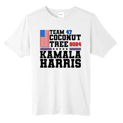 Team 47 Coconut Tree 2024 Kamala Harris 2024 Election Tall Fusion ChromaSoft Performance T-Shirt