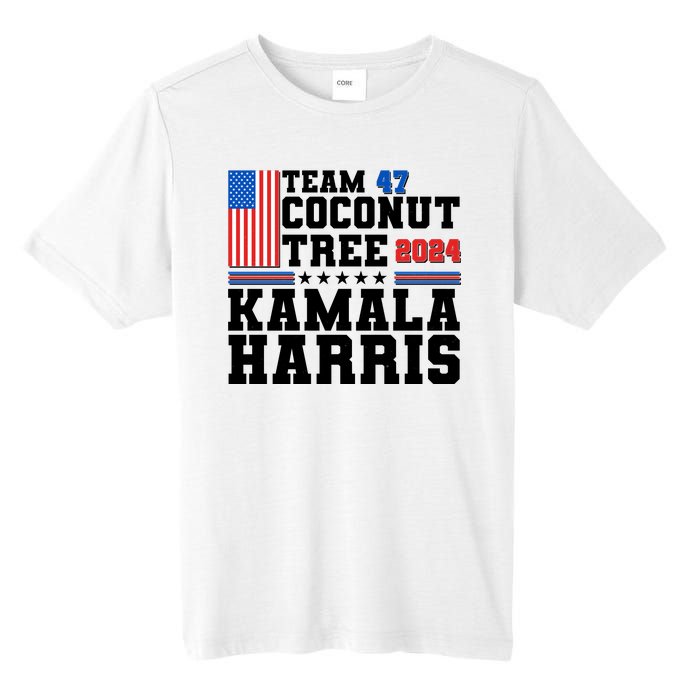 Team 47 Coconut Tree 2024 Kamala Harris 2024 Election Tall Fusion ChromaSoft Performance T-Shirt