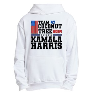 Team 47 Coconut Tree 2024 Kamala Harris 2024 Election Urban Pullover Hoodie