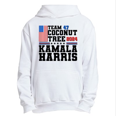 Team 47 Coconut Tree 2024 Kamala Harris 2024 Election Urban Pullover Hoodie