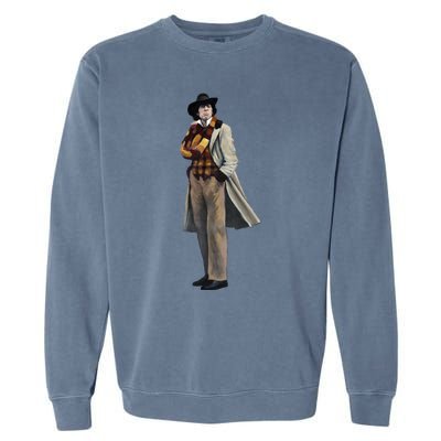 The 4th Dr Who Tom Baker Garment-Dyed Sweatshirt