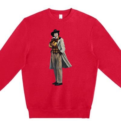 The 4th Dr Who Tom Baker Premium Crewneck Sweatshirt