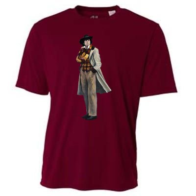 The 4th Dr Who Tom Baker Cooling Performance Crew T-Shirt