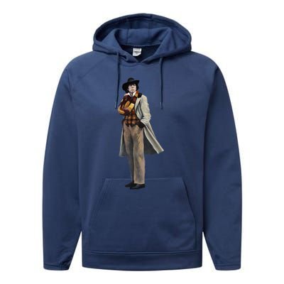 The 4th Dr Who Tom Baker Performance Fleece Hoodie