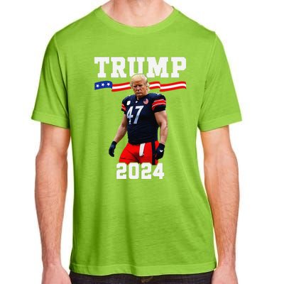 Trump 47 Football Jersey 2024 Us Flag Trump Vance 2024 Gift Adult ChromaSoft Performance T-Shirt