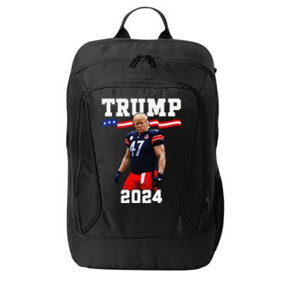 Trump 47 Football Jersey 2024 Us Flag Trump Vance 2024 Gift City Backpack