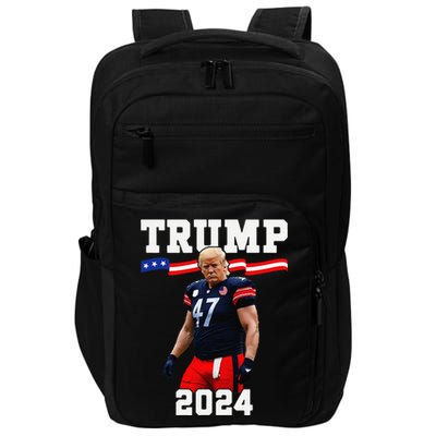 Trump 47 Football Jersey 2024 Us Flag Trump Vance 2024 Gift Impact Tech Backpack