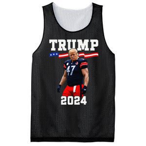 Trump 47 Football Jersey 2024 Us Flag Trump Vance 2024 Gift Mesh Reversible Basketball Jersey Tank