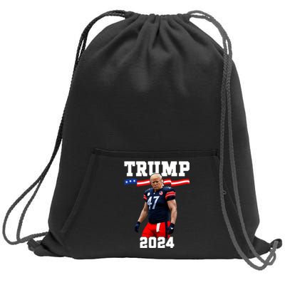 Trump 47 Football Jersey 2024 Us Flag Trump Vance 2024 Sweatshirt Cinch Pack Bag