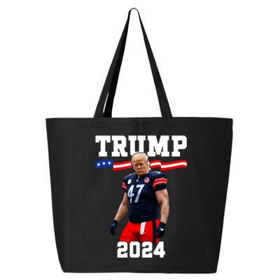 Trump 47 Football Jersey 2024 Us Flag Trump Vance 2024 25L Jumbo Tote