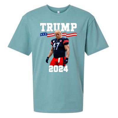 Trump 47 Football Jersey 2024 Us Flag Trump Vance 2024 Sueded Cloud Jersey T-Shirt