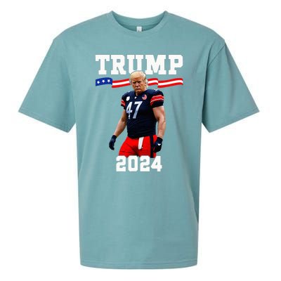 Trump 47 Football Jersey 2024 Us Flag Trump Vance 2024 Sueded Cloud Jersey T-Shirt