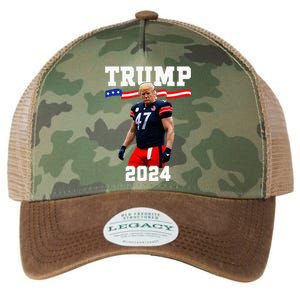 Trump 47 Football Jersey 2024 Us Flag Legacy Tie Dye Trucker Hat