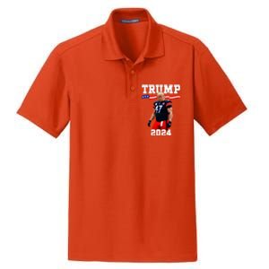 Trump 47 Football Jersey 2024 Us Flag Dry Zone Grid Polo