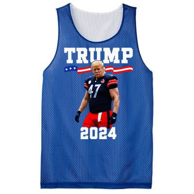 Trump 47 Football Jersey 2024 Us Flag Mesh Reversible Basketball Jersey Tank