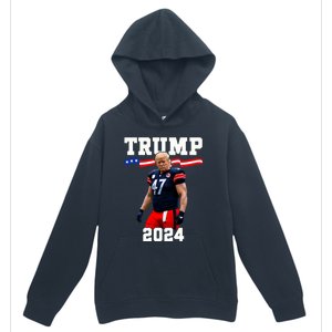 Trump 47 Football Jersey 2024 Us Flag Trump Vance 2024 Urban Pullover Hoodie