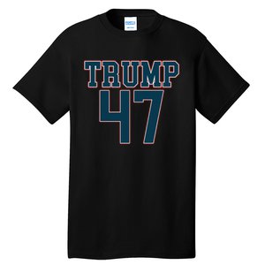 Trump 47 Graphic Campaign Tall T-Shirt