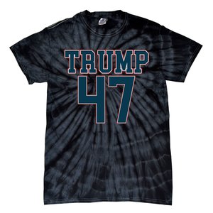 Trump 47 Graphic Campaign Tie-Dye T-Shirt