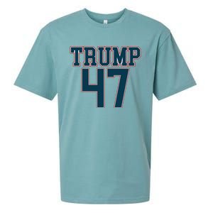 Trump 47 Graphic Campaign Sueded Cloud Jersey T-Shirt