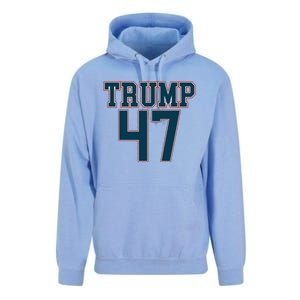 Trump 47 Graphic Campaign Unisex Surf Hoodie