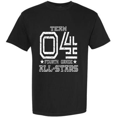 Team 4th Grade All-stars Sport Jersey Garment-Dyed Heavyweight T-Shirt