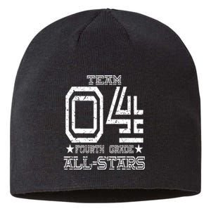 Team 4th Grade All-stars Sport Jersey Sustainable Beanie