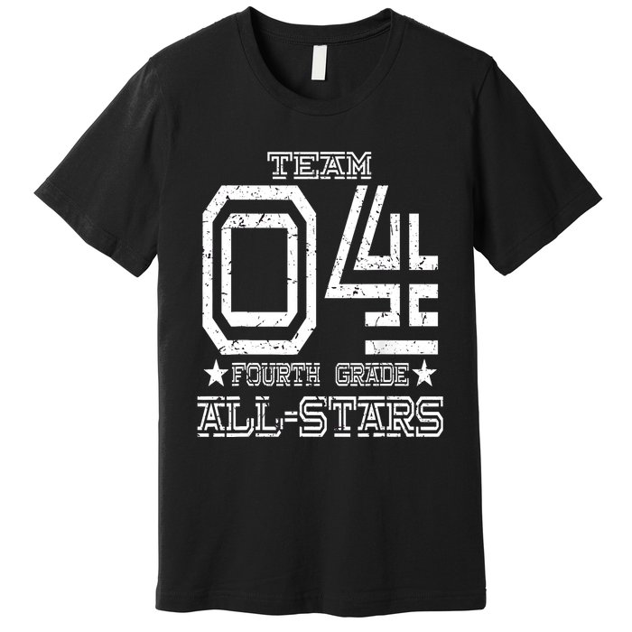 Team 4th Grade All-stars Sport Jersey Premium T-Shirt