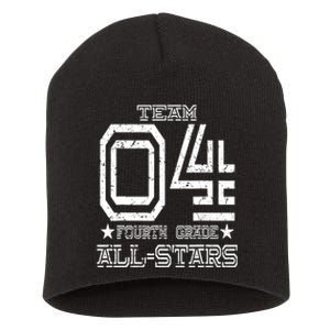 Team 4th Grade All-stars Sport Jersey Short Acrylic Beanie