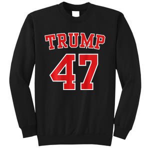 Trump 47 Jersey Sweatshirt