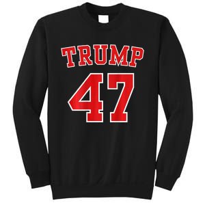 Trump 47 Jersey Sweatshirt