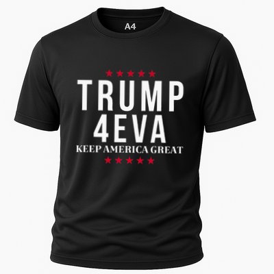 Trump 4EVA Keep America Great Cooling Performance Crew T-Shirt
