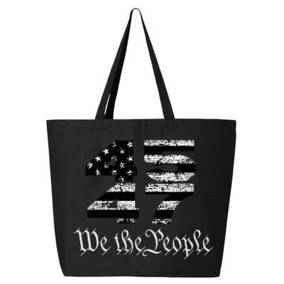 Trump 4547 Maga Us Flag 2024 Presidential Election 25L Jumbo Tote