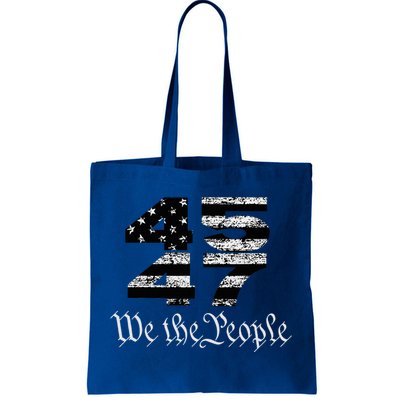 Trump 4547 Maga Us Flag 2024 Presidential Election Tote Bag