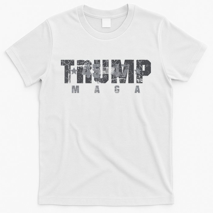 Trump 4547 Maga Us Flag 2024 Presidential Election T-Shirt