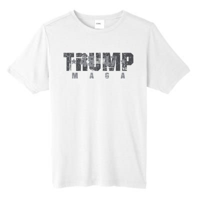 Trump 4547 Maga Us Flag 2024 Presidential Election Tall Fusion ChromaSoft Performance T-Shirt