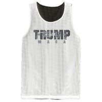 Trump 4547 Maga Us Flag 2024 Presidential Election Mesh Reversible Basketball Jersey Tank