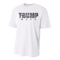 Trump 4547 Maga Us Flag 2024 Presidential Election Performance Sprint T-Shirt