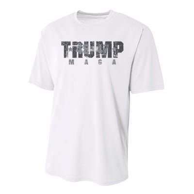 Trump 4547 Maga Us Flag 2024 Presidential Election Performance Sprint T-Shirt