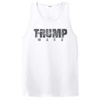 Trump 4547 Maga Us Flag 2024 Presidential Election PosiCharge Competitor Tank