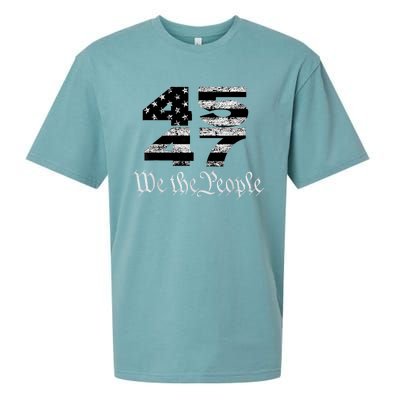 Trump 4547 Maga Us Flag 2024 Presidential Election Sueded Cloud Jersey T-Shirt