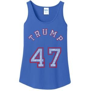 Trump 47 Meaningful Gift Ladies Essential Tank