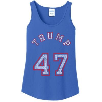 Trump 47 Meaningful Gift Ladies Essential Tank