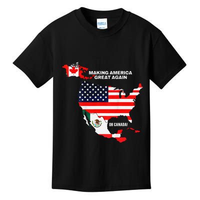 Trump 47 Making America Great Again Gulf Of United States Kids T-Shirt