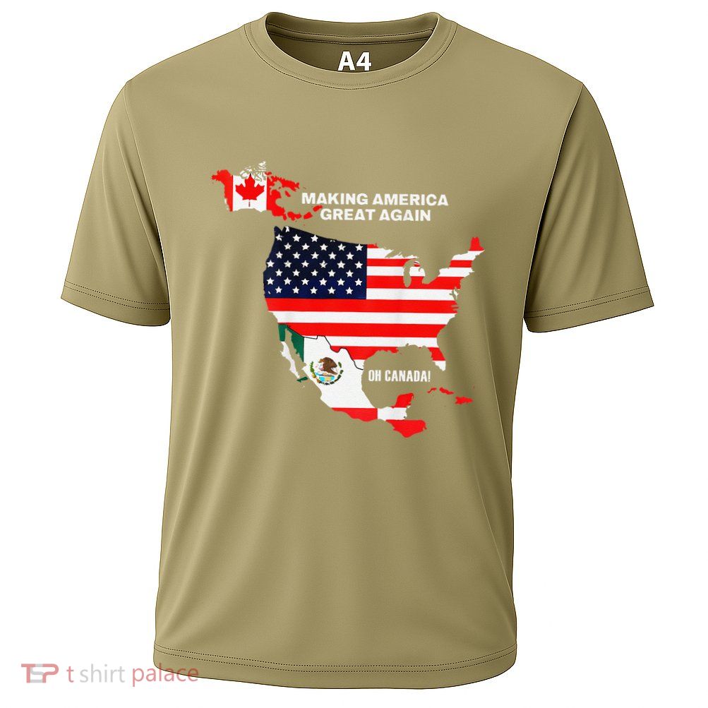Trump 47 Making America Great Again Gulf Of United States Performance Shirt