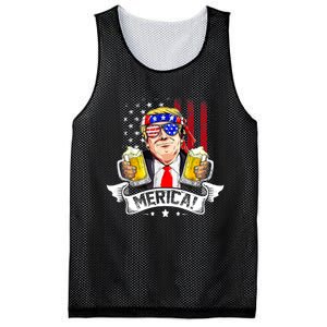 Trump 4th Of July Merica For Men Women USA American Flag Mesh Reversible Basketball Jersey Tank