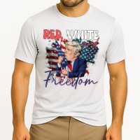 Trump 4th Of July Red White And Freedom Donald Trump Fourth Of July Cooling Performance Crew T-Shirt