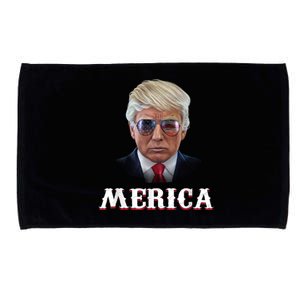 Trump 4th Of July Merica Funny D Onal T Rump 2024 Gift Microfiber Hand Towel